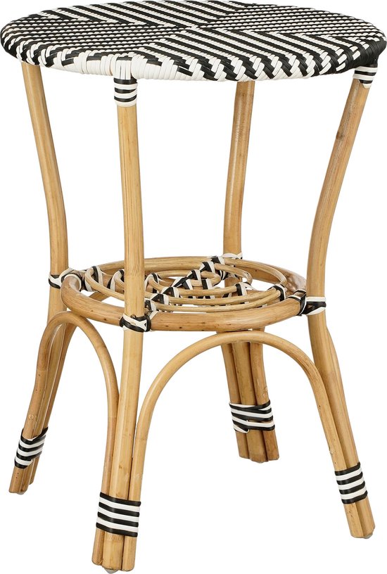 Mica Decorations Mandox Outdoor Bistro Tisch - H66 x Ø50 cm - Schwarz