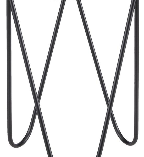 Mica Decorations Pflanzenständer - H39 x Ø30 cm - Metall - Schwarz Haus & Garten