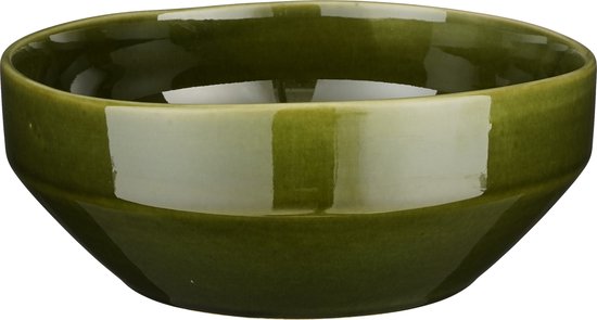 Mica Decorations Rhea Schale - Ø23 cm - Keramik - Grün Wohnen & Kochen