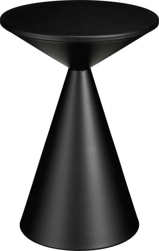 Mica Decorations Royale Beistelltisch - H55 x Ø40 cm - Metall - Schwarz Wohnen & Kochen