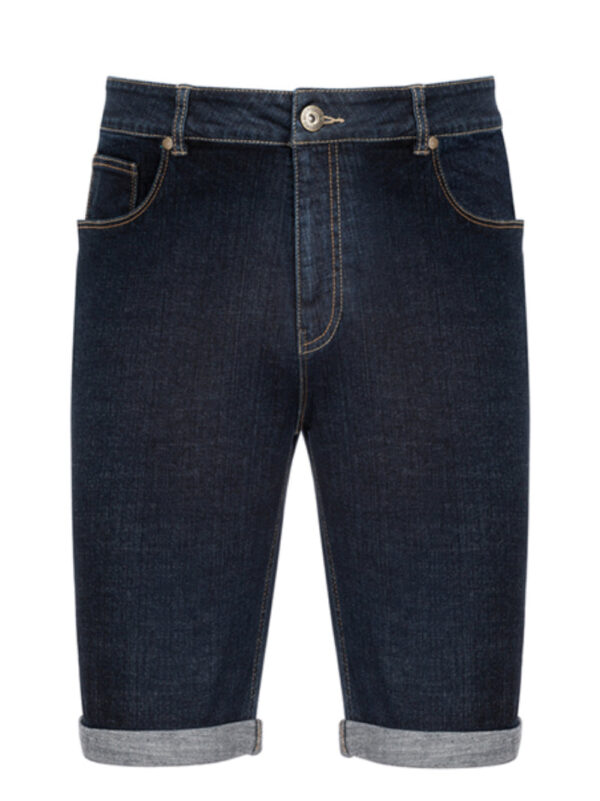 Milanoro Denim-Shorts für Männer - dunkelblau - Größe XL Kleidung