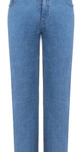 Milanoro - Straight Fit -Style Herrenjeans - Hellblau - W36 - L30 Kleidung