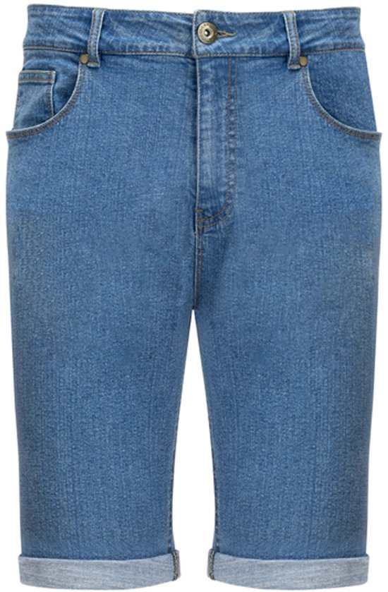 Milanoro - Stylische Jeans-Shorts für Männer - Hellblau - M Kleidung
