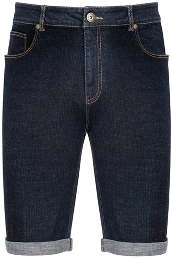 Milanoro - Stylische Jeans-Shorts für Männer - Schwarz blau - M Kleidung