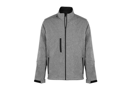 Milanoro - Wind- und wasserdichte Jacken - Jacke ohne Kapuze - Hellgrau - XL Kleidung