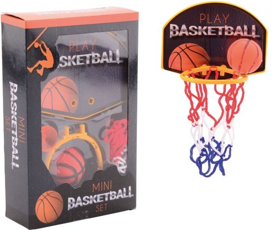 Mini-Basketballspiel mit Basketball im Karton Hobby & Sport