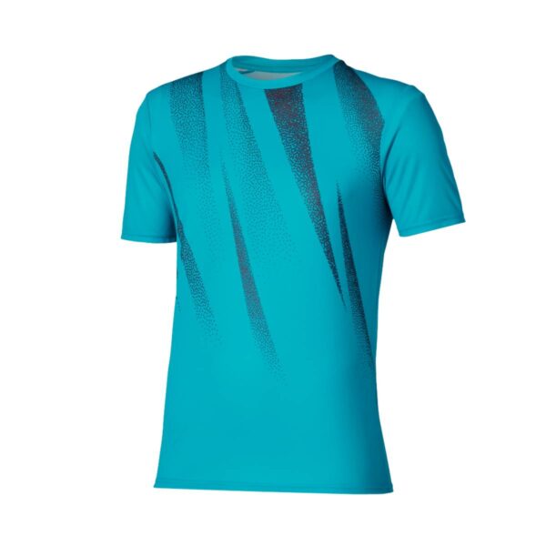 Mizuno Core Graphic Kurzarmshirt Blau