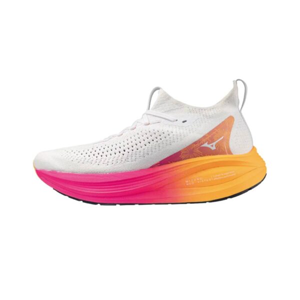 Mizuno Neo Vista 2 Hanabi Weiß Rosa AW25 Unisex-Schuhe