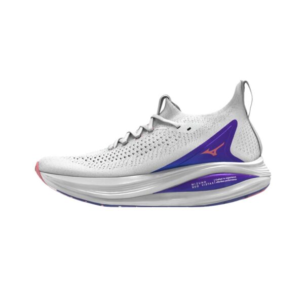 Mizuno Neo Vista 2 Schuhe Weiß Lila Rosa AW25 Damen