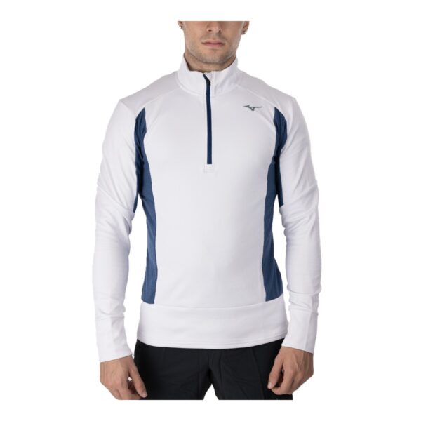 Mizuno Wamalite Sweatshirt Weiß Blau