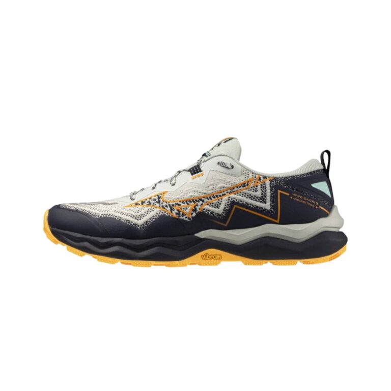 Mizuno Wave Daichi 9 Schuhe Beige Schwarz AW25