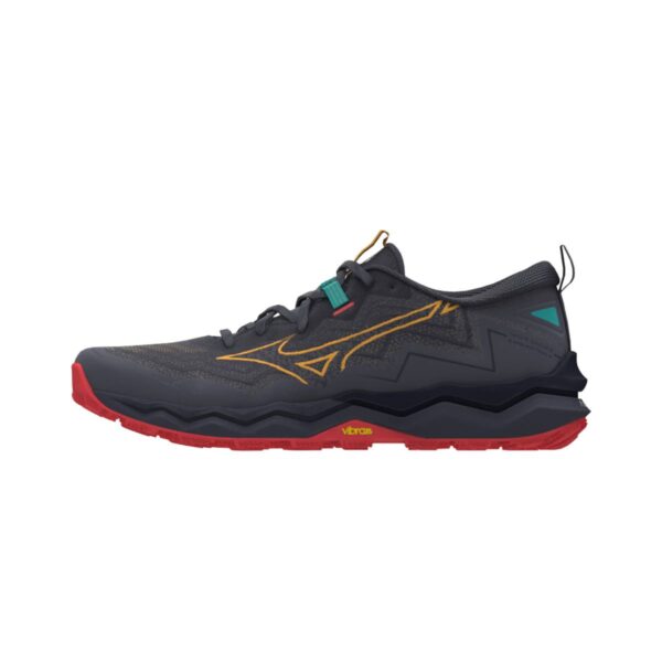 Mizuno Wave Daichi 9 Schuhe Schwarz Rot AW25