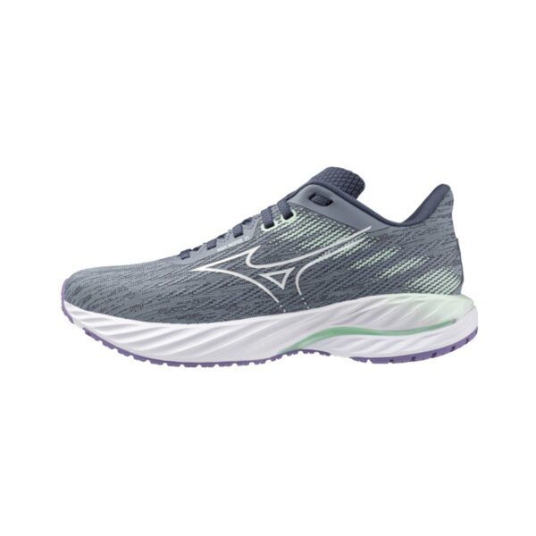 Mizuno Wave Inspire 21 Grau Grün SS25 Damen