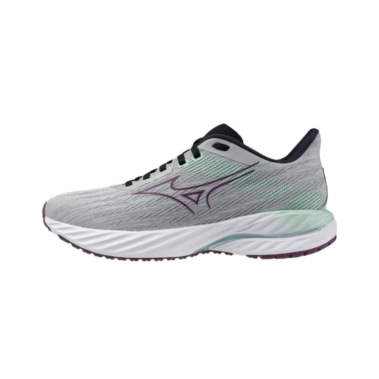 Mizuno Wave Inspire 21 Schuhe Grau Weiß AW25 Damen