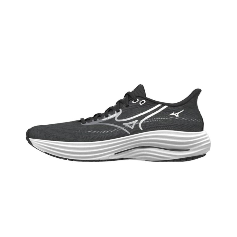 Mizuno Wave Rider 29 Schuhe Schwarz Weiß AW25