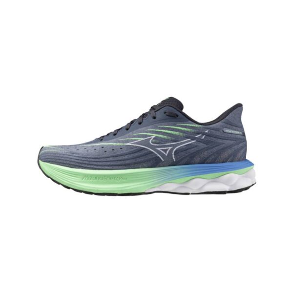 Mizuno Wave Skyrise 6 Schuhe Blau Grün