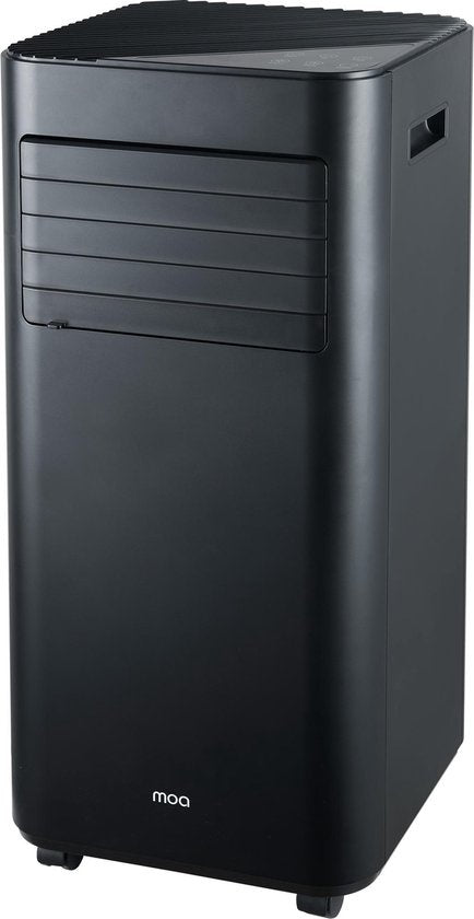 MOA - A010B - Klimagerät - 9000 BTU - mit Rädern - inkl. Fensterdichtungsset - Schwarz Wohnen & Kochen
