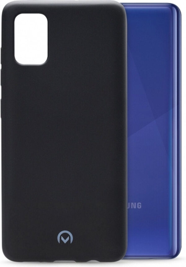 Mobilize Gummi Gelly Telefon Fall geeignet für Samsung Galaxy A41 Fall flexible TPU Backcover - Matt schwarz Elektronik