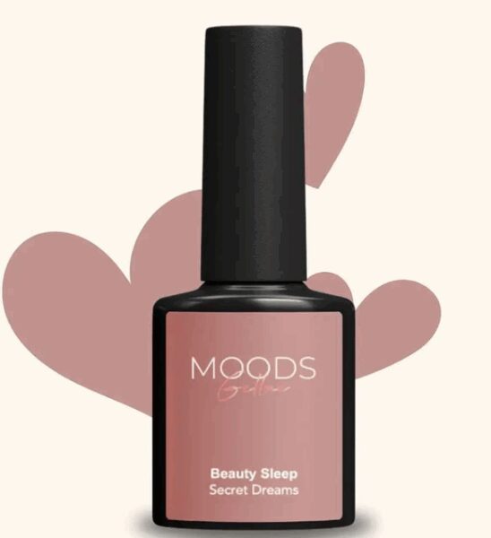Moods Gellac 102 Beauty Sleep - Gel polnisch - Beruhigende Rosa - 15ML Schön & Gesund