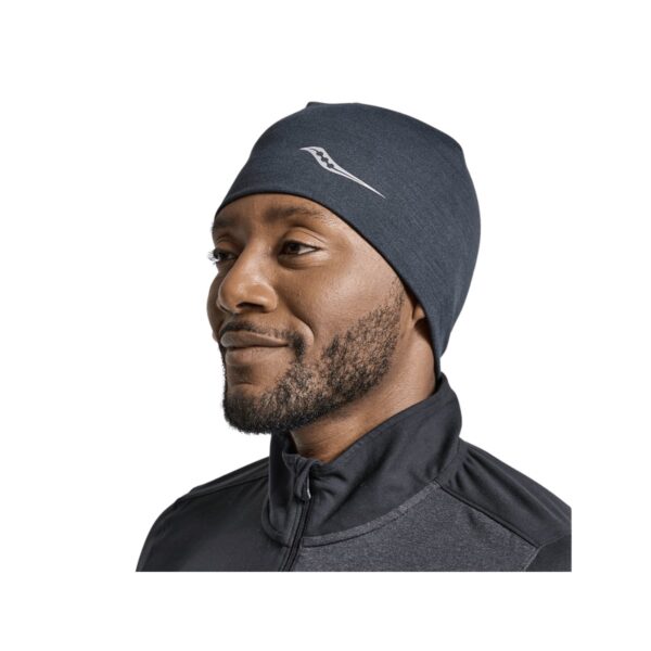 Mütze Saucony Solstice Schwarz Laufzubehör