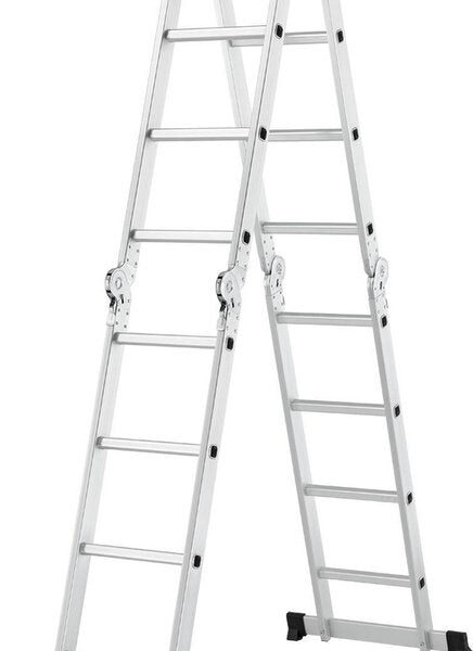 Multifunktionale Klappleiter 6 in 1 - 4.7M Werkzeuge