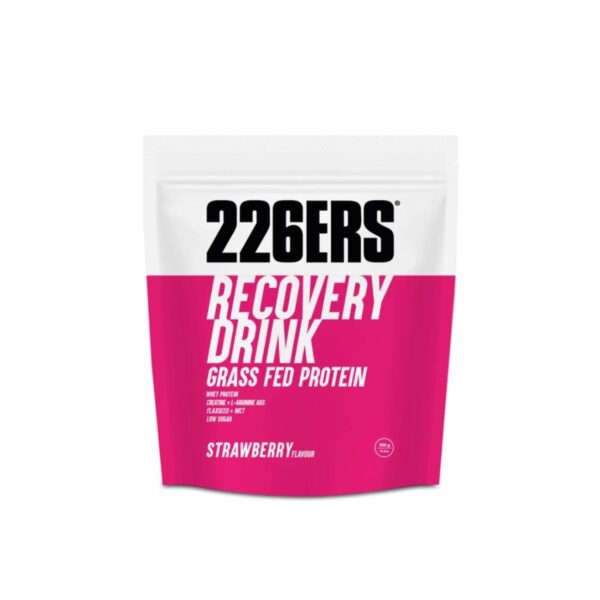Muskelregeneration 226ERS Recovery Drink Strawberry 500GR Ernährung