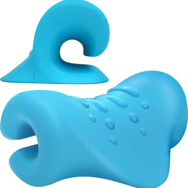MW® - Nackentrainer - Nackenmassagegerät - Nackenmassagekissen - Nackentraktionsgerät Schön & Gesund