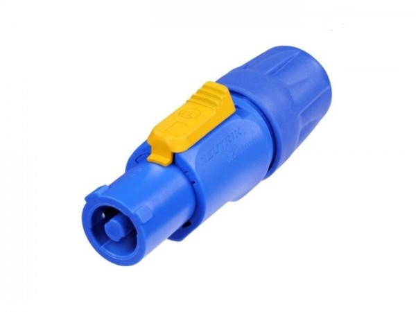 NAC 3 FCA powerCON Kabelstecker 230V verriegelbar blau IN