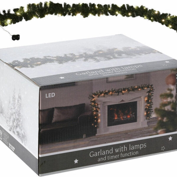 Nampook - Guirlande/Weihnachtsgirlande - 30 LED-Lichter - 270cm Weihnachten