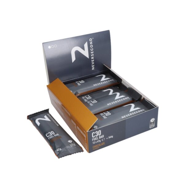 Neversecond Energy Gel C30 Fuel Bar Schokolade | 47g Ernährung