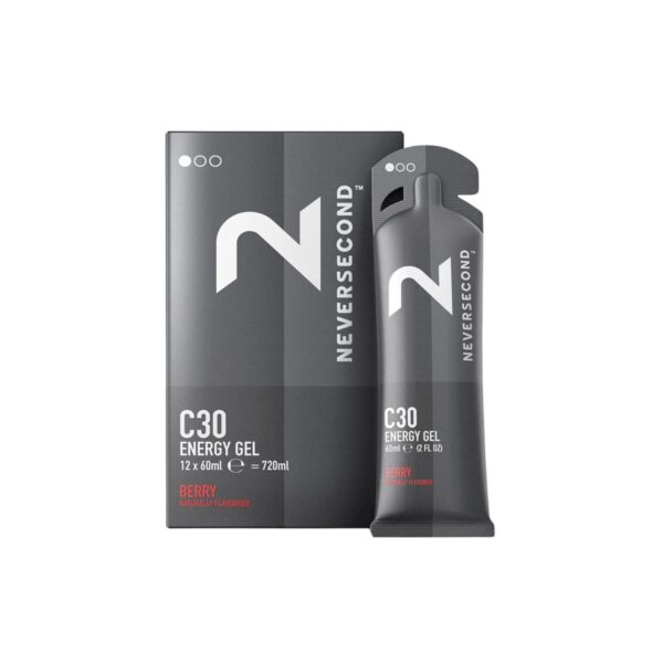 Neversecond Energy Gel Rote Früchte 60 ml | 12 Einheiten Ernährung