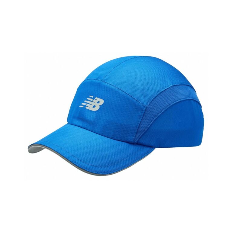 New Balance 5 Panel Performance Kappe Blau Kappen und Visiere