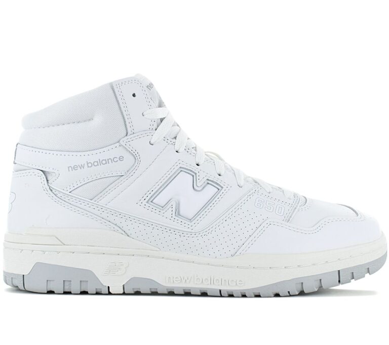 New Balance 650R - Sneakers Schuhe Leder Weiß BB650RWW 650