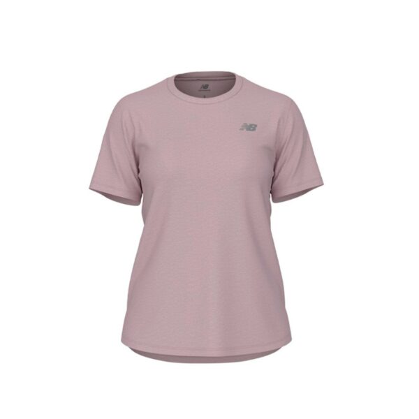 New Balance Athletics T-Shirt Lila Damen