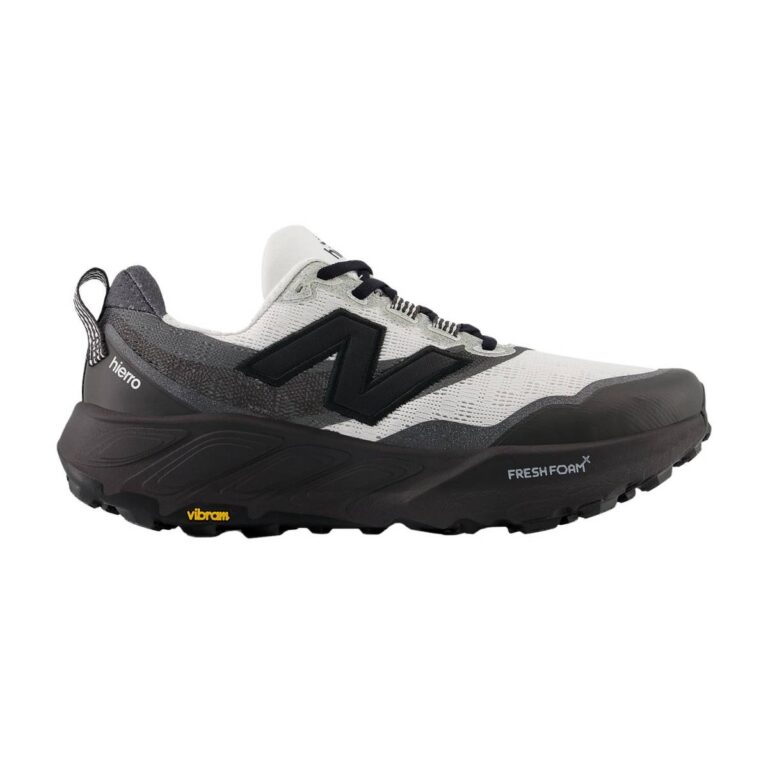 New Balance Fresh Foam X Hierro v9 Schuhe Schwarz Weiß SS25.