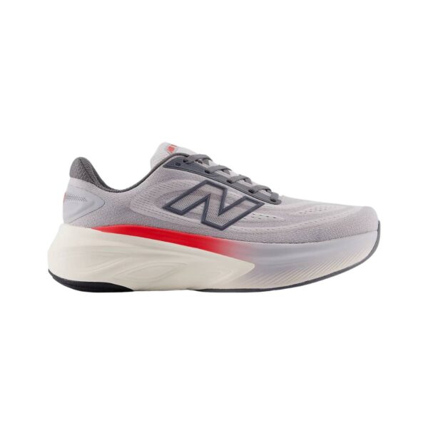 New Balance Fresh Foam X More v6 Schuhe Grau Rot AW25