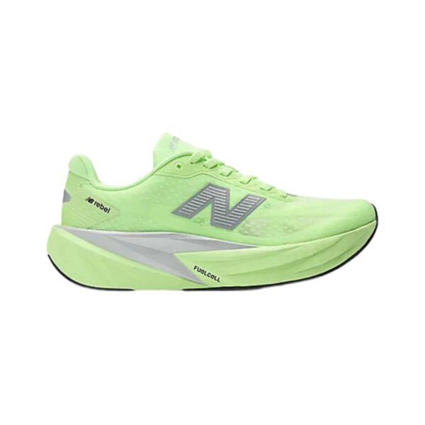 New Balance FuelCell Rebel v5 Schuhe Grün Grau AW25 Damen