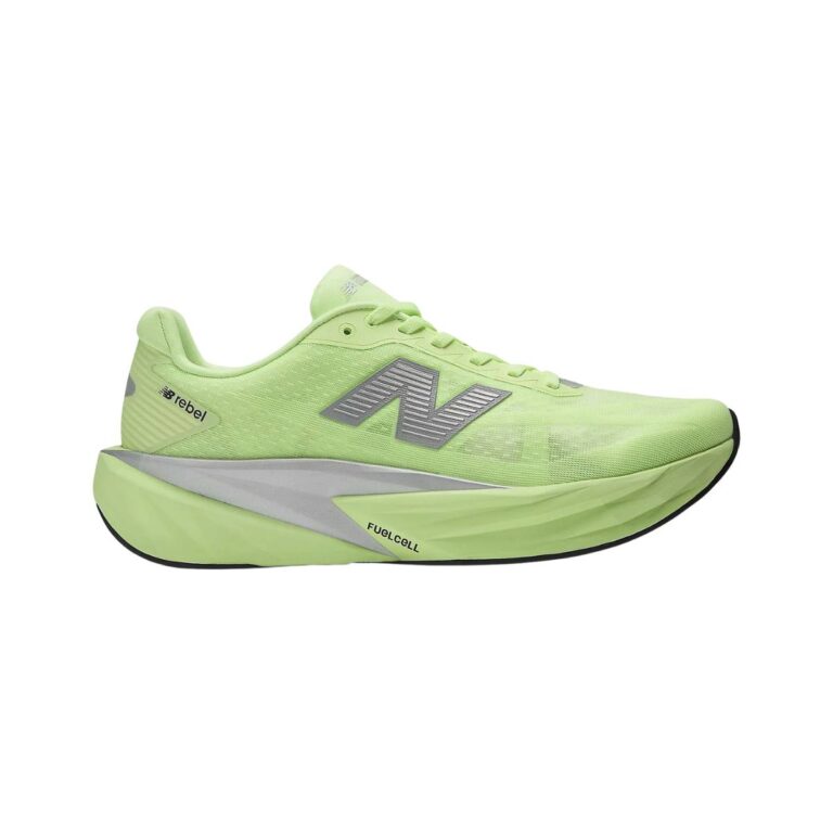 New Balance FuelCell Rebel v5 Schuhe Grün Grau AW25