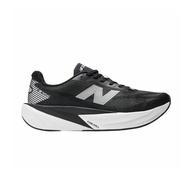 New Balance FuelCell Rebel v5 Schwarz Weiß AW25 Turnschuhe