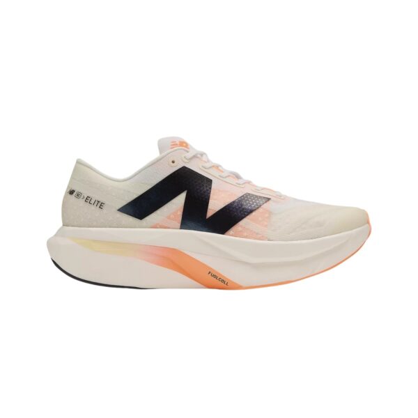 New Balance FuelCell SuperComp Elite v4 Schuhe Weiß Orange SS25