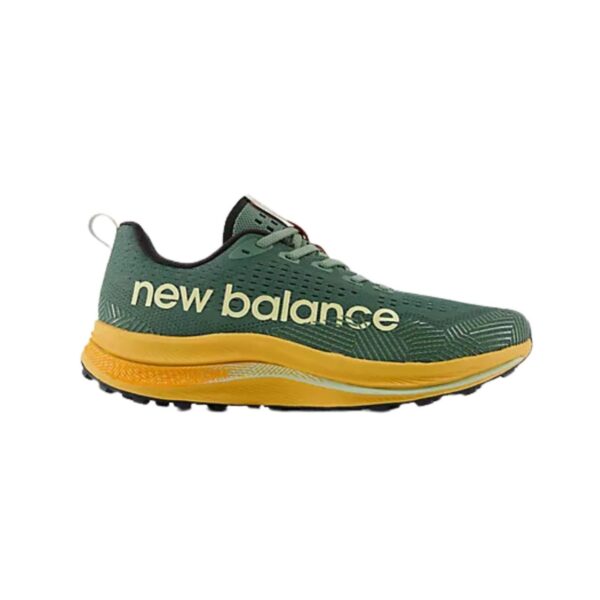 New Balance FuelCell SuperComp Trail v1 Schuhe Grün Gelb SS25
