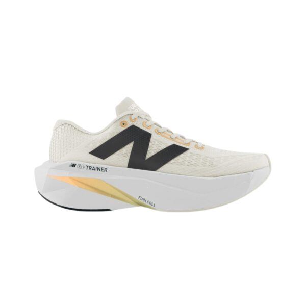 New Balance FuelCell SuperComp Trainer v3 Weiß Beige SS25 Schuhe