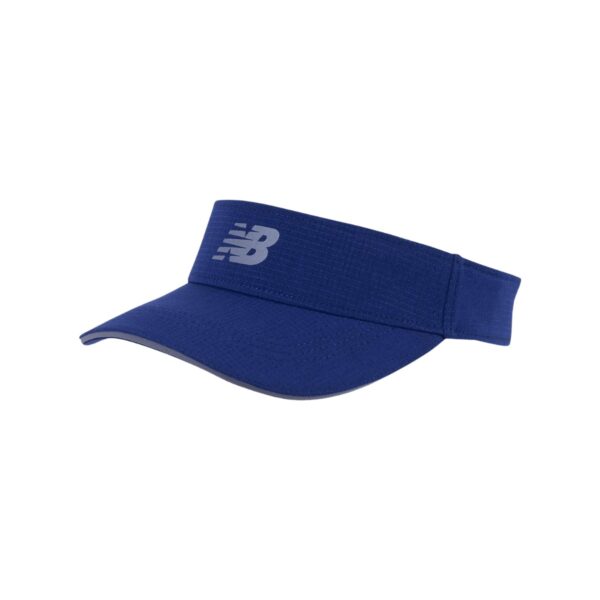 New Balance Performance Visier Blau Kappen und Visiere