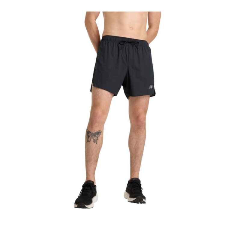 New Balance RC Ultra Light Split 5" Shorts Schwarz