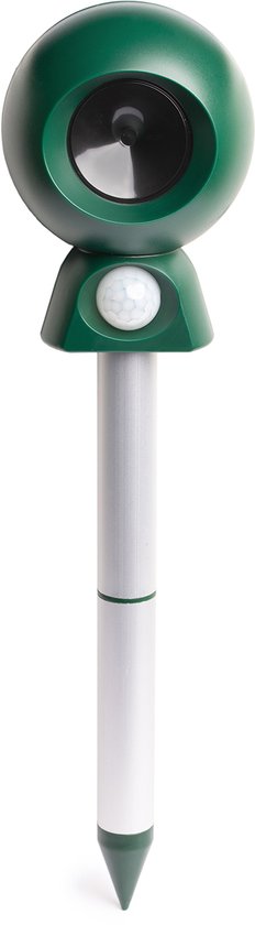 Nexxt Batteriebetriebener Ultraschall-Katzenschreck - Infrarot-Tierschreck - Katzenschreck - Marderschreck - Reichweite bis zu 8 Meter - IP44 Wasserdicht Haus & Garten