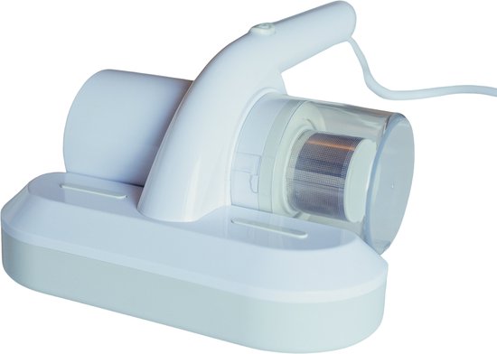 Nexxt Milbenstaubsauger mit UV-C Licht Sterilisation - Matratzenreiniger - Hausstaubmilbenstaubsauger - Doppelfiltersystem vernichtet 99
