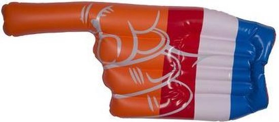 Niederlande Hand aufblasbar Orange/rot/weiß/blau Hobby & Sport