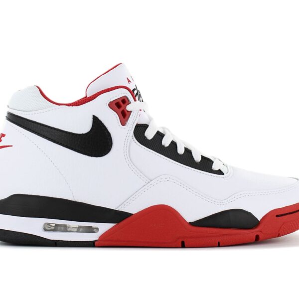 Nike Air Flight Legacy - Herren Basketball Schuhe Sneakers Leder Weiß BQ4212-100 Basketballschuhe