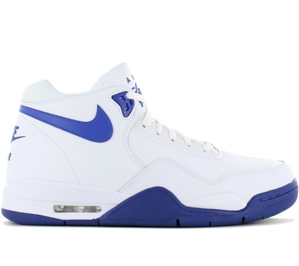 Nike Air Flight Legacy - Herren Sneakers Basketball Schuhe Leder Weiß BQ4212-103