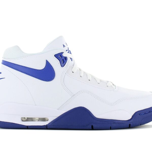 Nike Air Flight Legacy - Herren Sneakers Basketball Schuhe Leder Weiß BQ4212-103